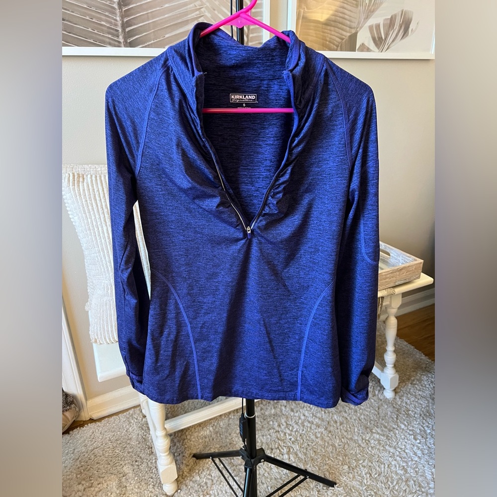 Purple Kirkland Long Sleeve Pullover